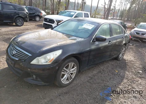 2012 Infiniti G37X z USA, uszkodzony, nr VIN JN1CV6AR2CM976389